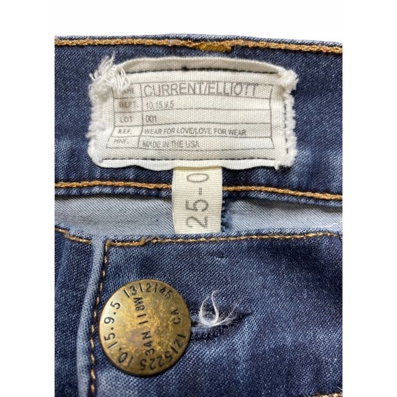 Current Elliott Liberty Denim Leggings - Picture 4 of 6